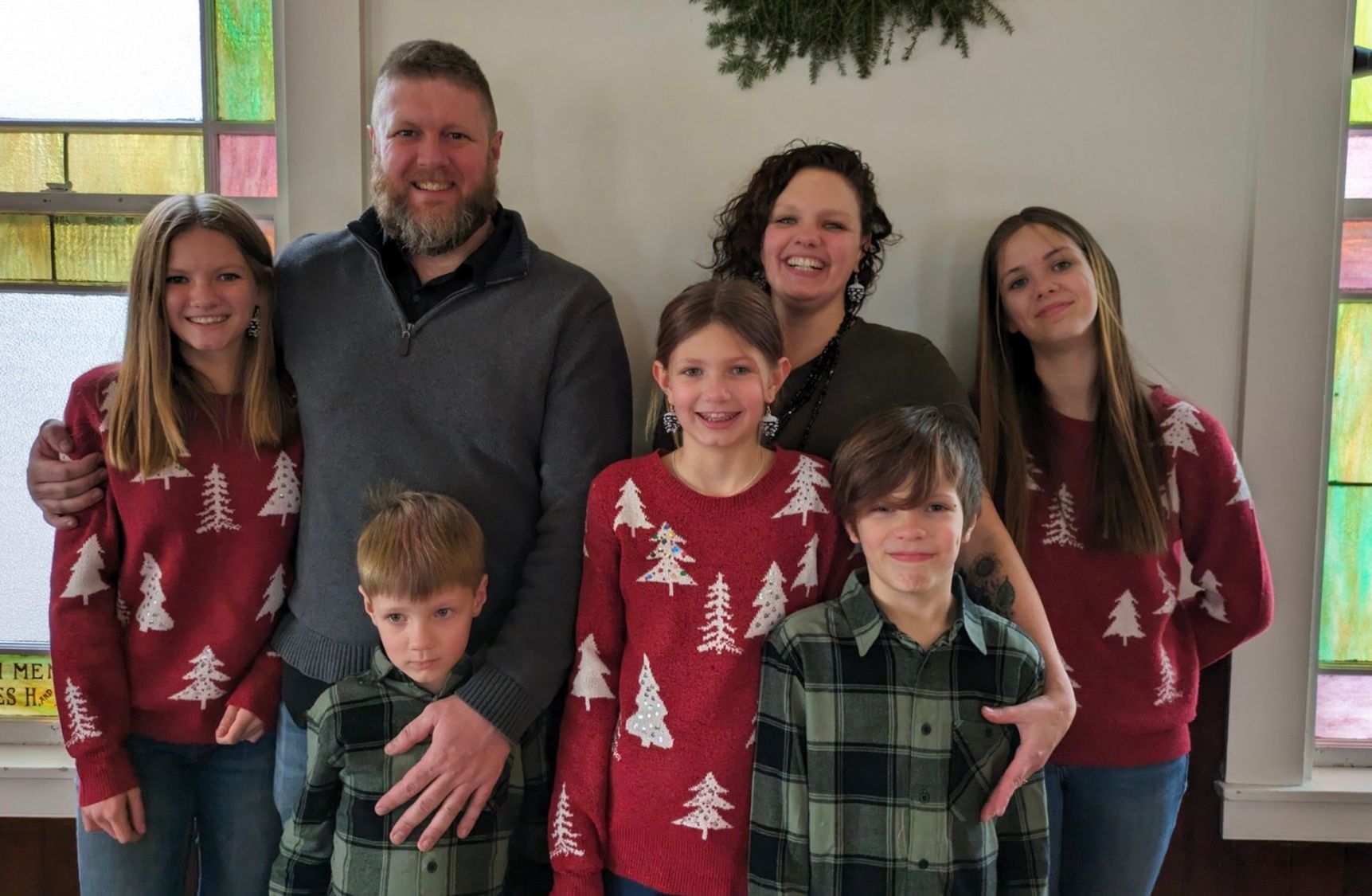 Sean and Kelly Bryant and their five children